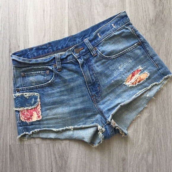 ralph lauren denim and supply shorts